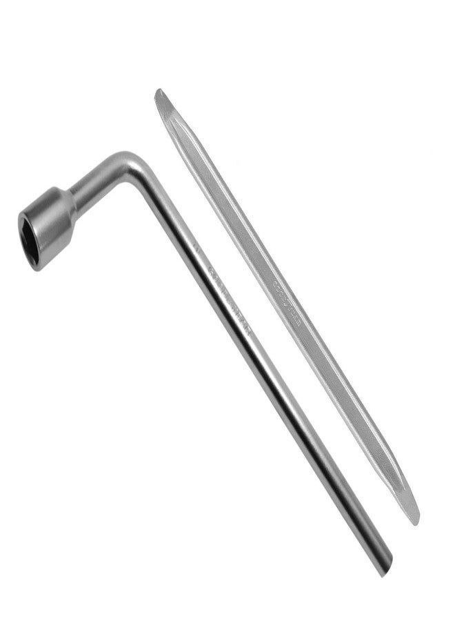 غوديير مفتاح ربط على شكل حرف L من جوديير (19 مم) + رافعة إطارات 18 بوصة (10461-10167) - Image 1